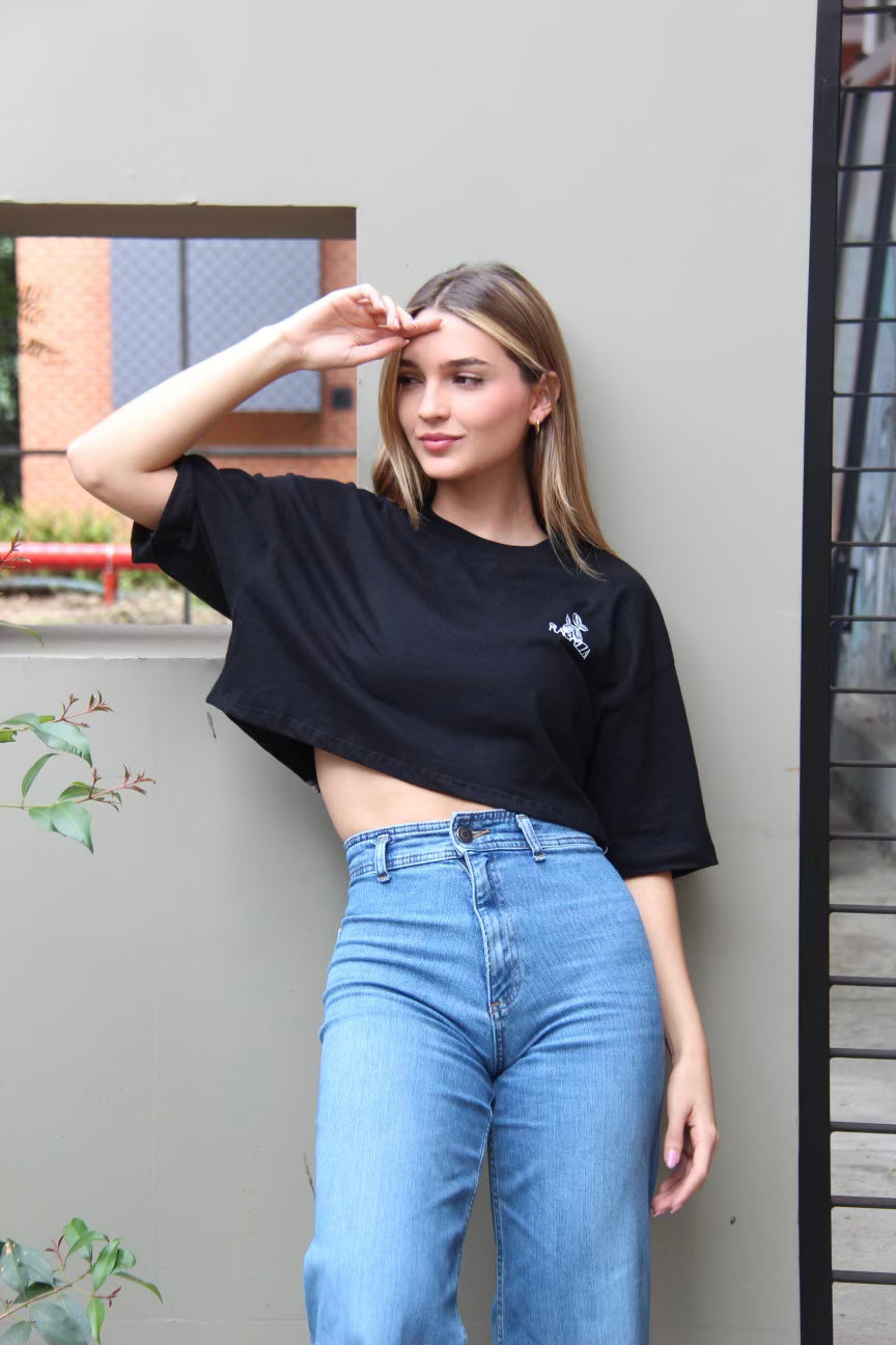 Mias Oversize Crop Top